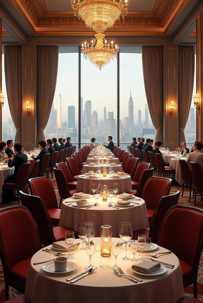 a fancy restaurant
