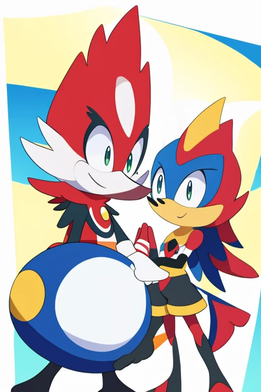 Furry female woodpecker alola pokemon sun and moon fluffy sonic style 