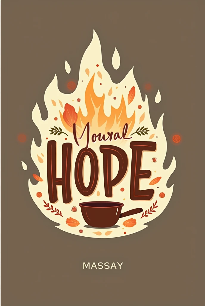 Hope word with kitchen Logo