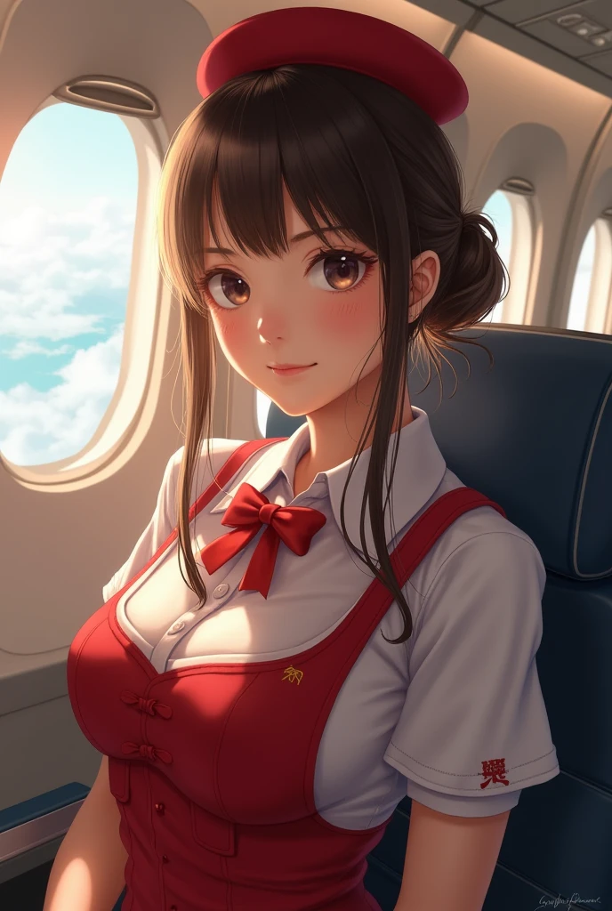 Japanese Idol、sexy、Atmosphere、Masterpiece、Real People、Female body、balance、ANA cabin attendant