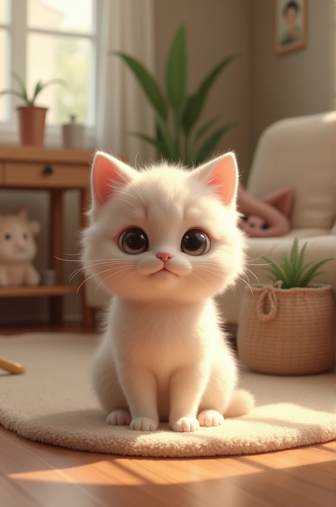 Apni mehfil name cute cat picture