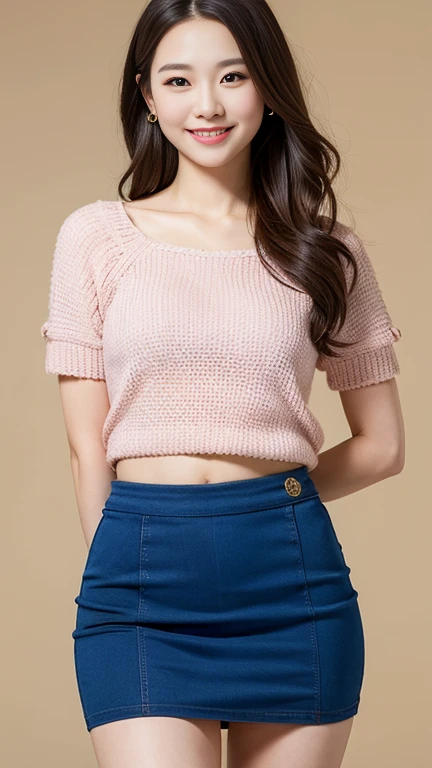 top quality、masterpiece、Super high resolution、(realistic:1.4)、twin、very detailed、cute、(smile:1.1)、mini skirt