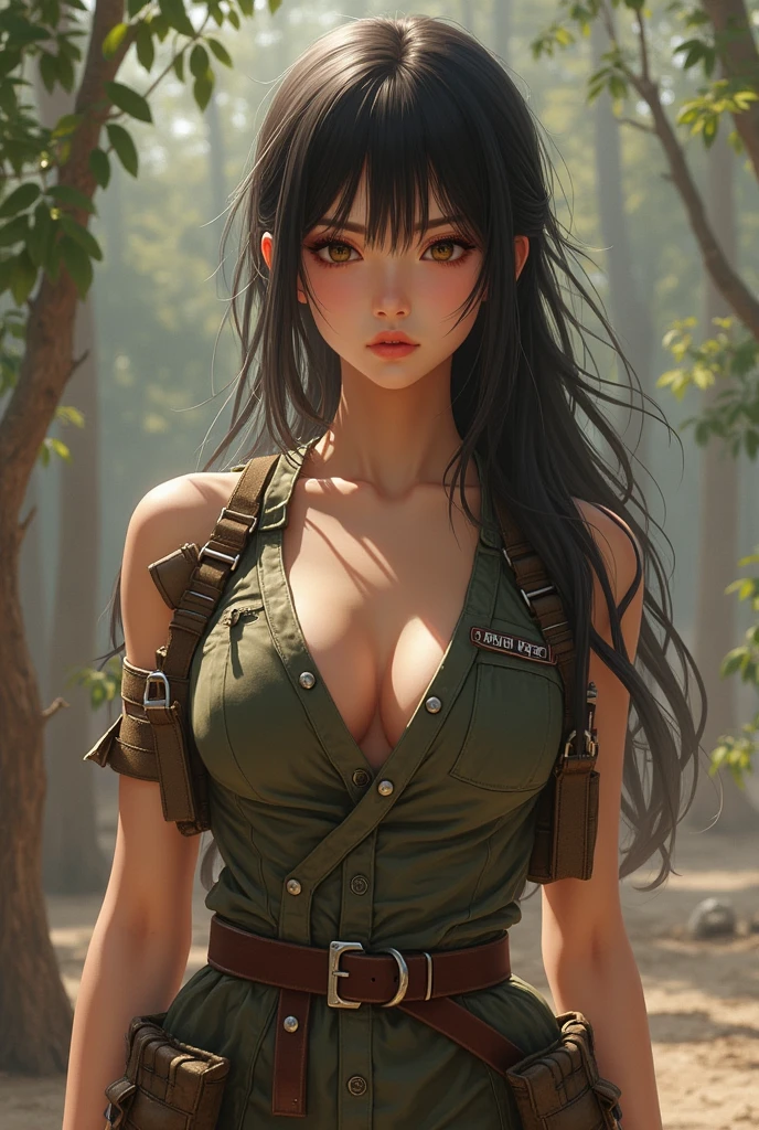 Japanese Idol、Glamour、Muscular、sexy、Atmosphere、Masterpiece、Real People、Female body、balance、Armed female soldier