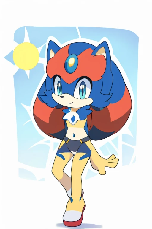 Furry female spider alola pokemon sun and moon fluffy sonic style