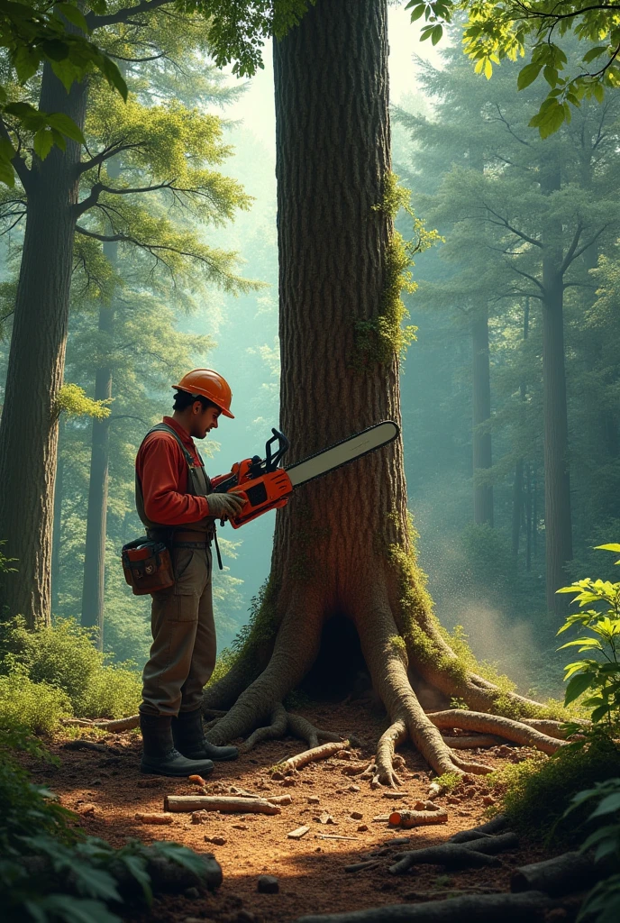 Tree cutting