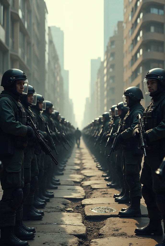 Army vs police