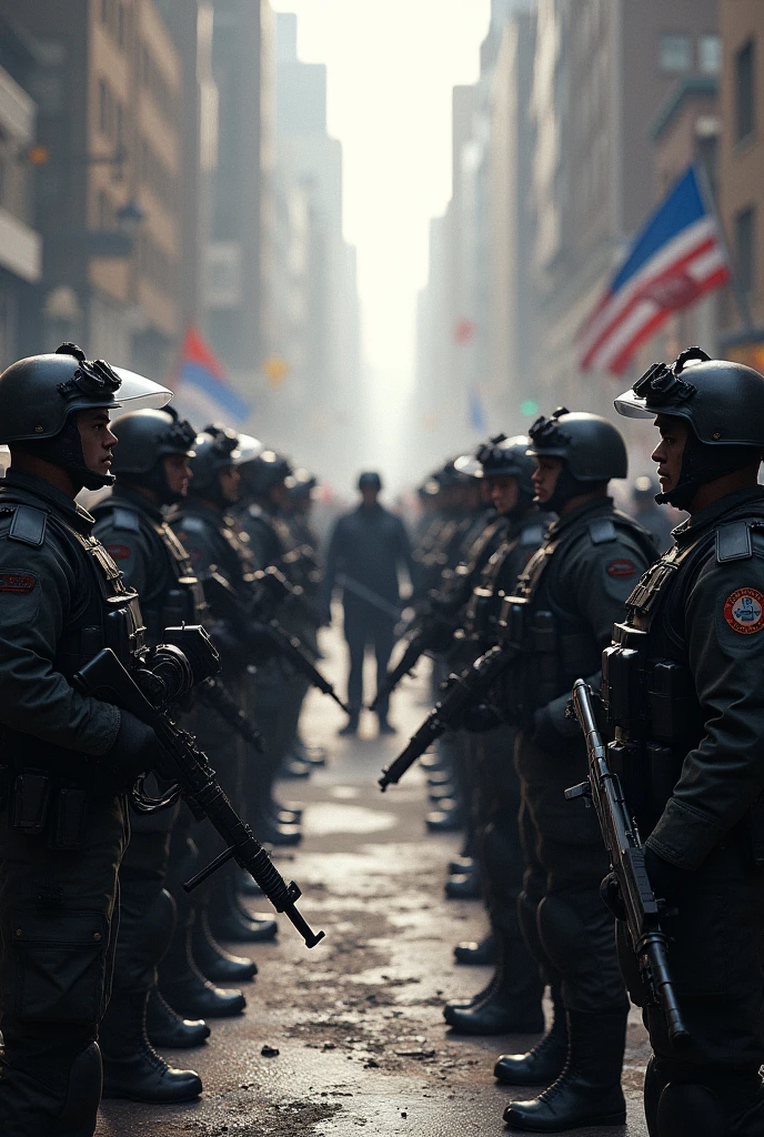 Army vs police