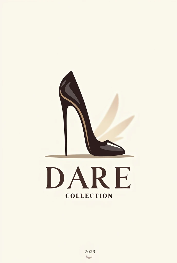 Create logo with woman shoe, headed DARE COLLECTION POINT