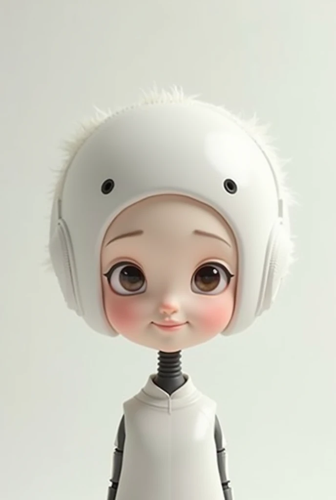simple young baba AI image