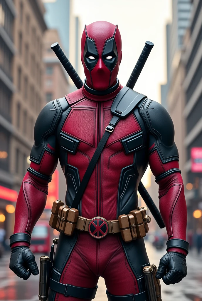 Deadpool in iron Man sut