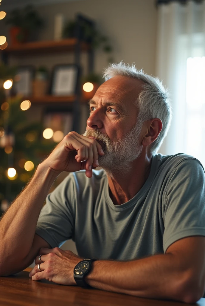 DAD IS THINKING ABOUT FAMILY