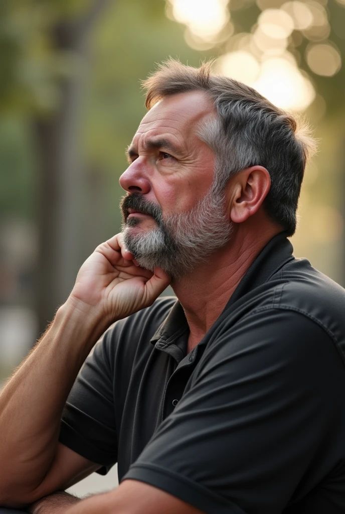 DAD IS THINKING ABOUT FAMILY