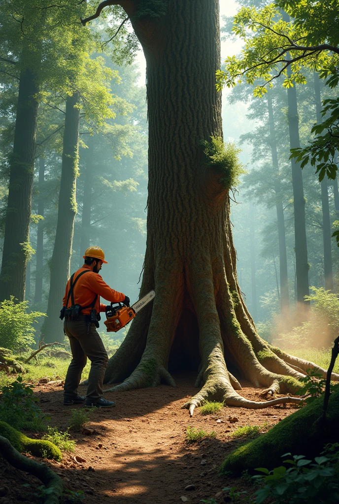 Tree cutting