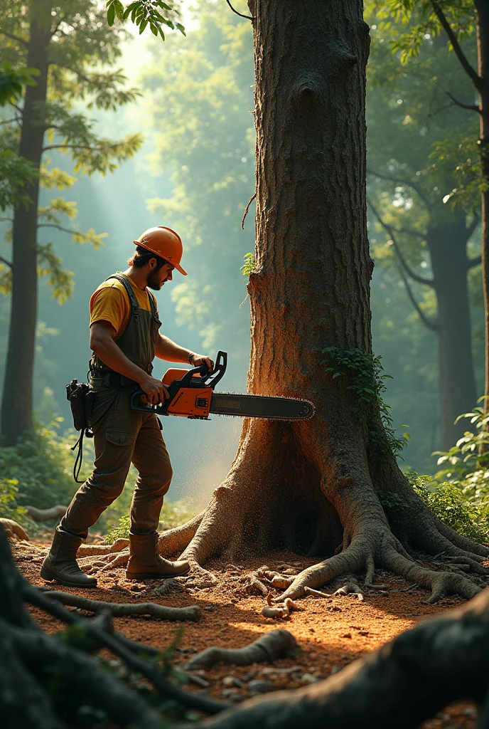 Tree cutting
