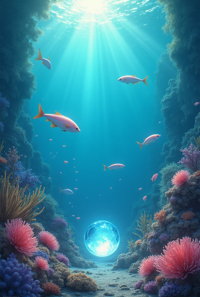 The sea has pearls