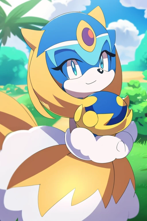 Furry female lizard alola pokemon sun and moon fluffy sonic style