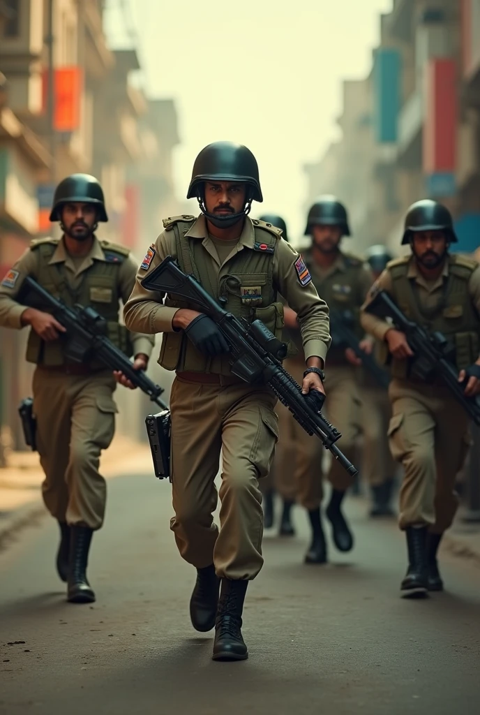 Indian Army catching the thief