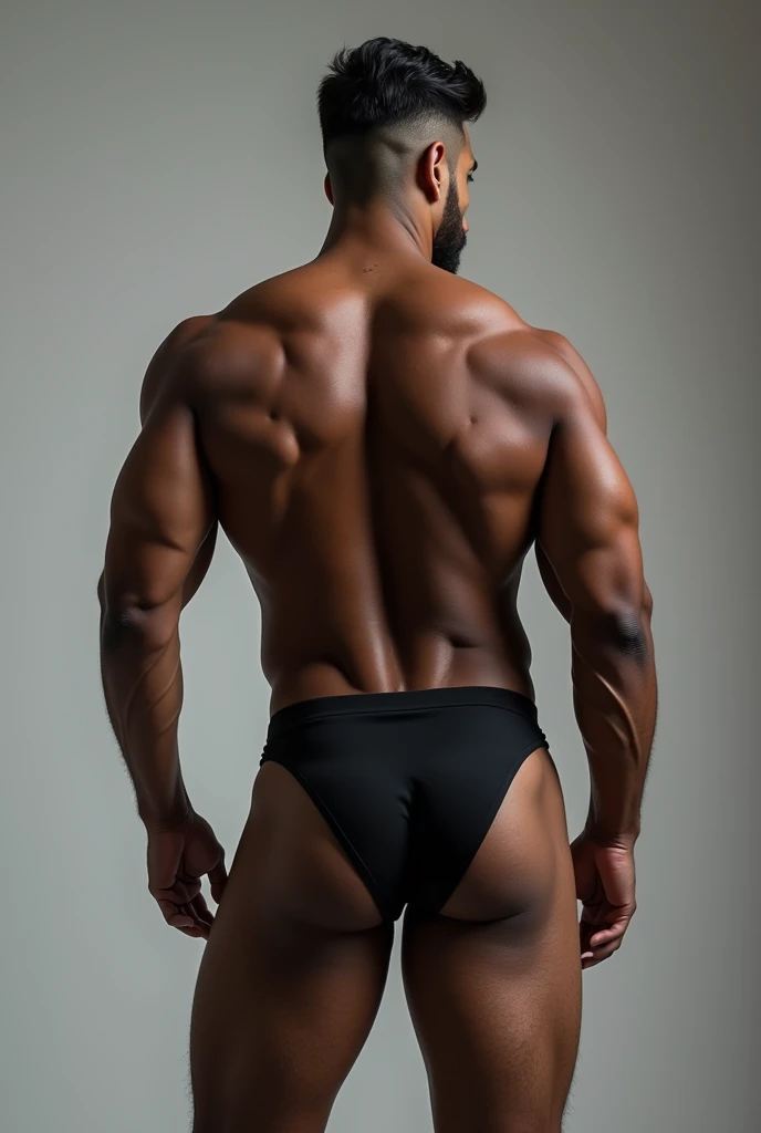 arafed man in black naughty underwear showing his and buttstock photo by Matija Jama, pixabay, renascentist, wearing black shorts, Wearing only pants, large thicc thighs, black naughty underwear, very short pants, Jovem com short, thicc thighs, usa shorts, wearing simple, tight-fitting clothes, Thick, wearing tight black clothes, thick, wearing pants