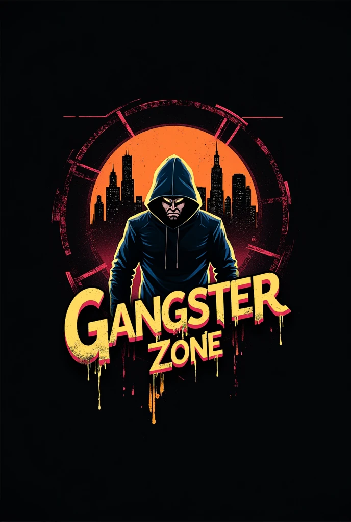 I want a logo with the name Gangster Zone