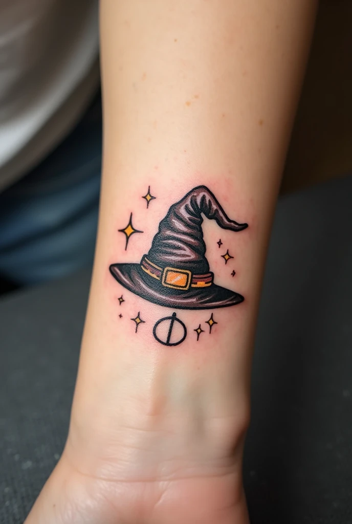 Un petit tatouage sur le monde d'Harry Potter