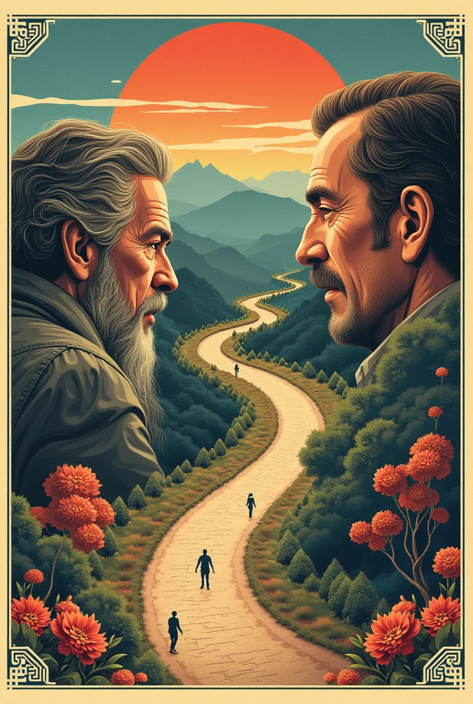 Poster Road to the discovery of national intellectuals