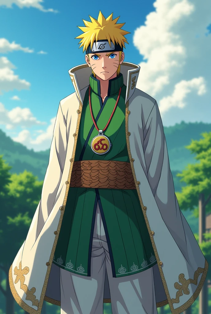 Naruto in Hashirama&#39;s outfit 