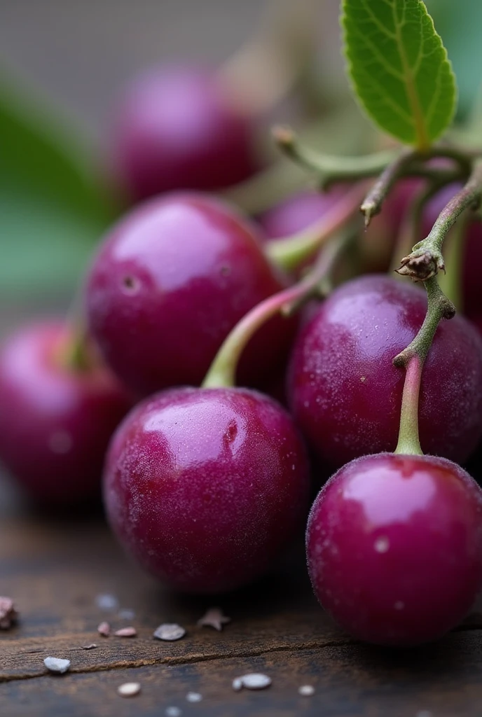 *Appearance and characteristics of wolfberries:**
Wolfberry is、Diameter approx. 1〜A small fruit measuring 2cm、It has a bright purple color。the surface is smooth、Shiny。The fruit is sweet and sour、Has a unique scent、It is characterized by its juicy flesh.。The seeds are small、It's easy to eat。