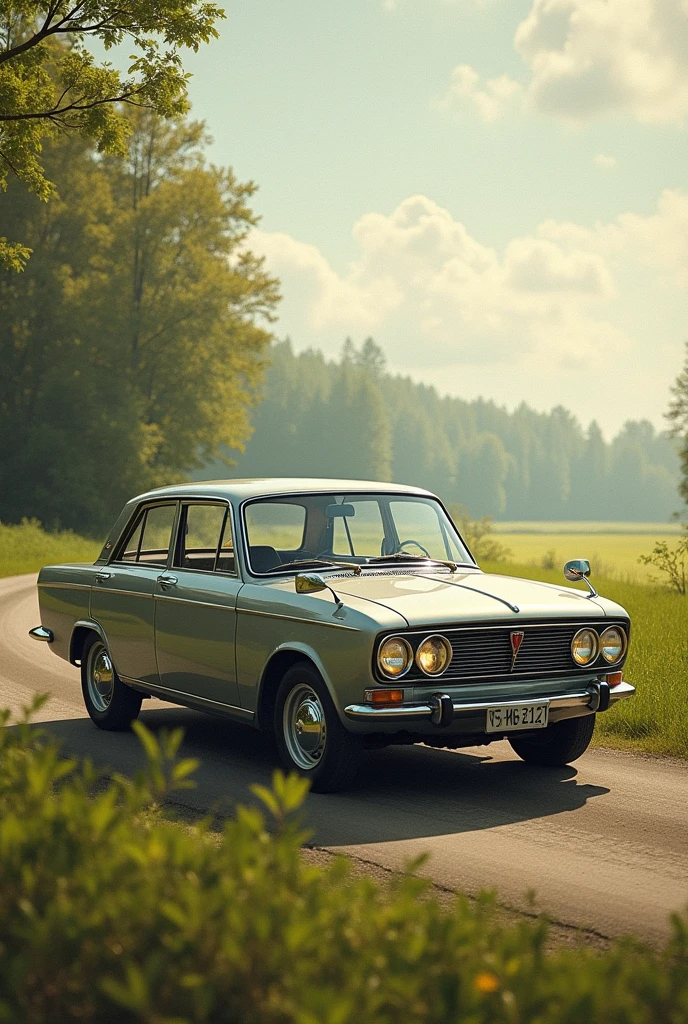 ((realistic photo of a car)), by Jeremy Lipking, by William Bouguereau, (by Alphonse Mucha:0.5), sabudenego, jeremy lipking, masterpiece,, (VAZ2112),