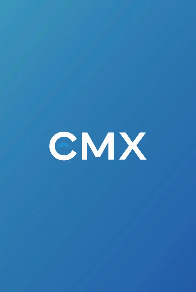 You are a graphic designer and you have to create a logo with the initials CMX for a company that sells phones called cellmaxi, You must integrate the white color, blue and black 
