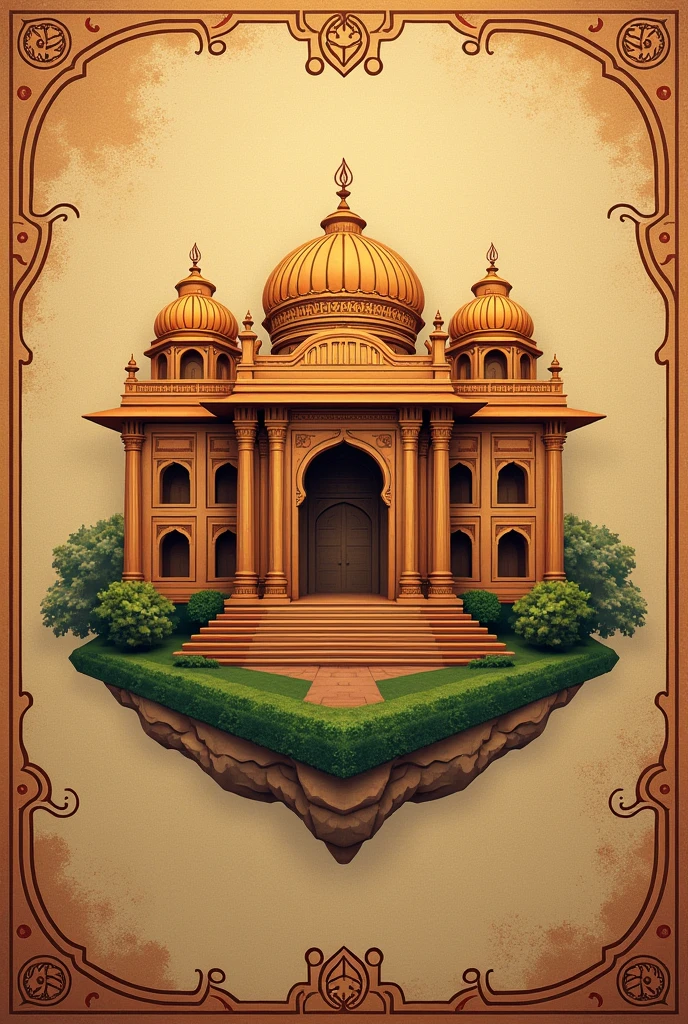 Give me a Indian YouTube channel logo that's called by ‘HISTORICAL INDIA’