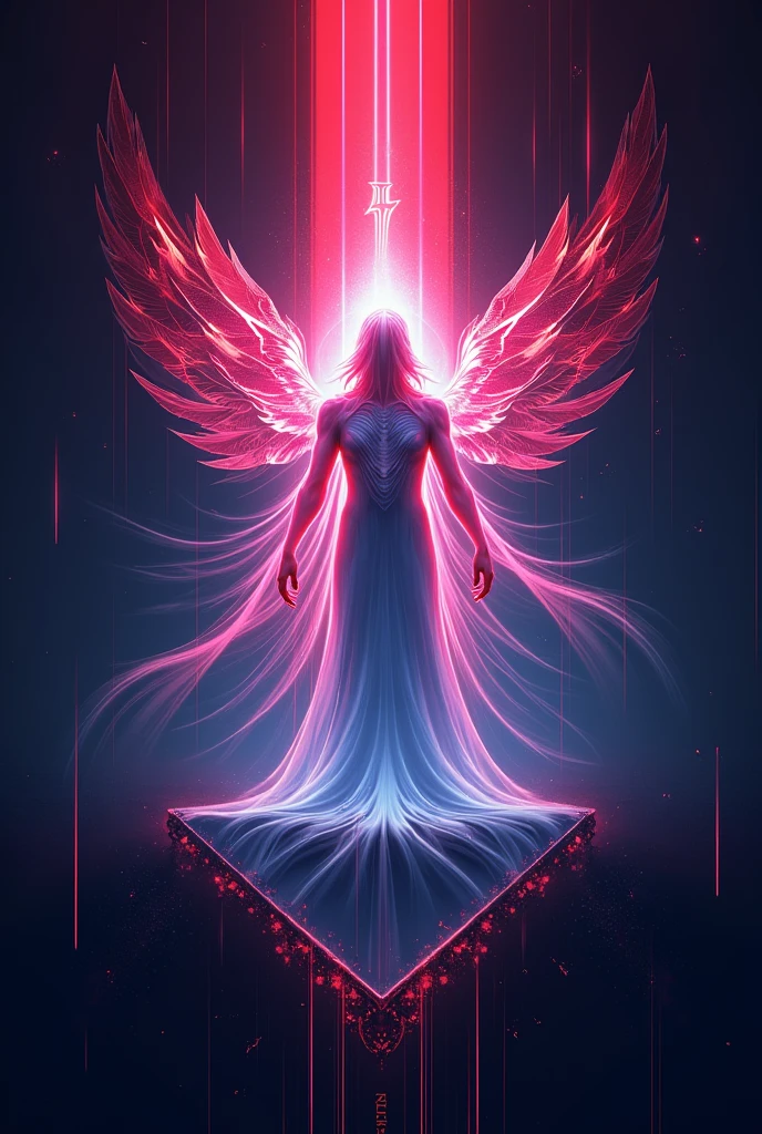 Editing logo God level editing logo name game scroll red and pink blue shade logo 2054 year future logo name game scroll