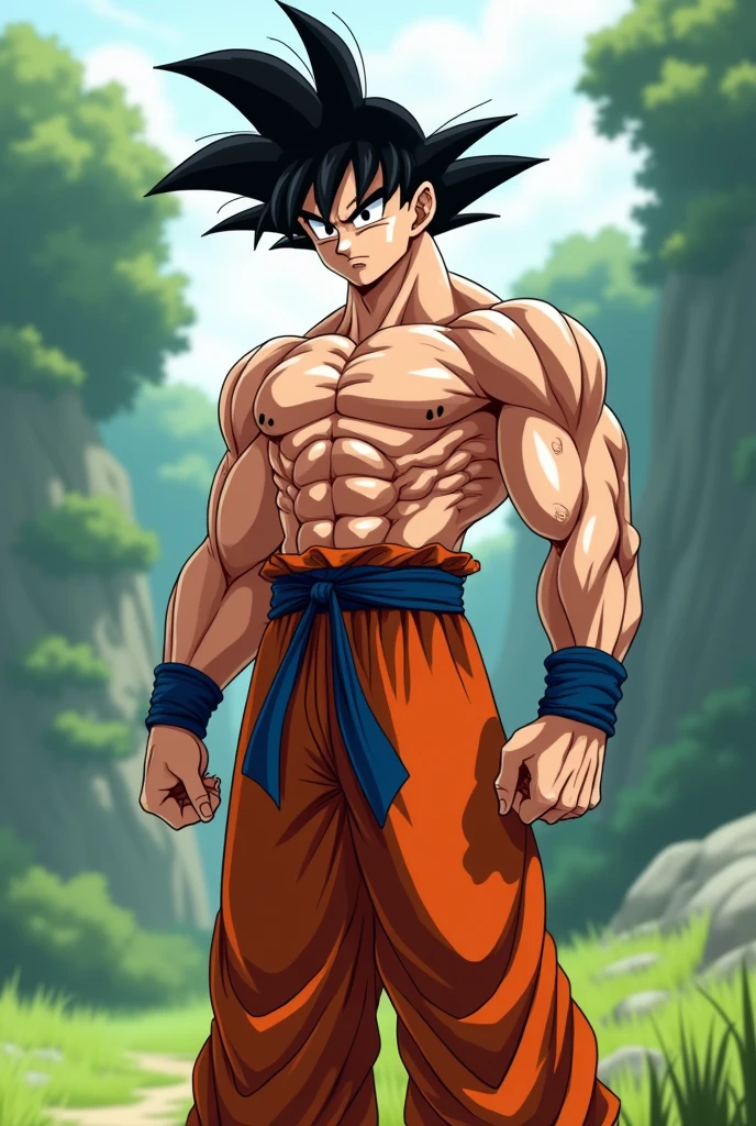 Goku naked
