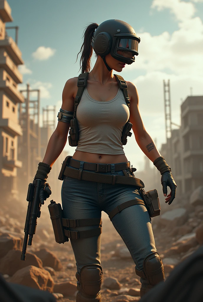 Pubg character sara