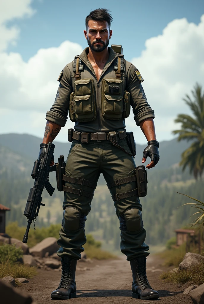 Pubg charector andy