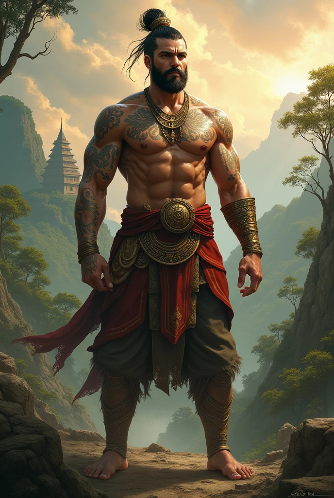 Burmese hero shape