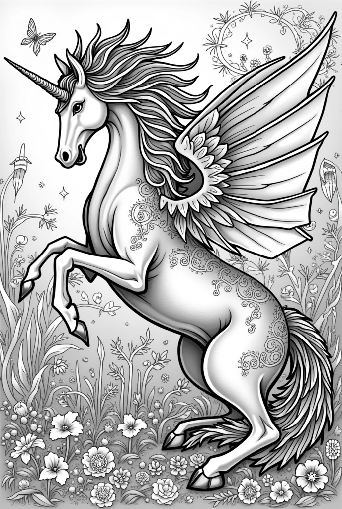 Mythical Animals Coloring Pages
