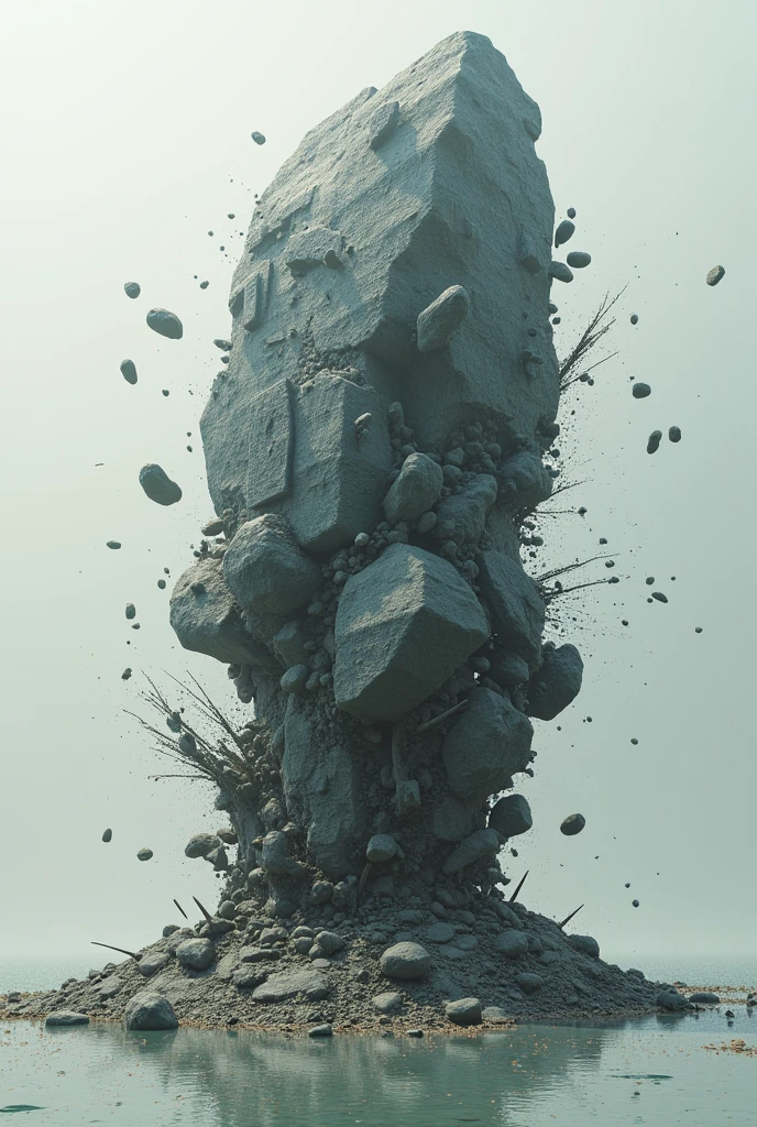 disintegrating of an object