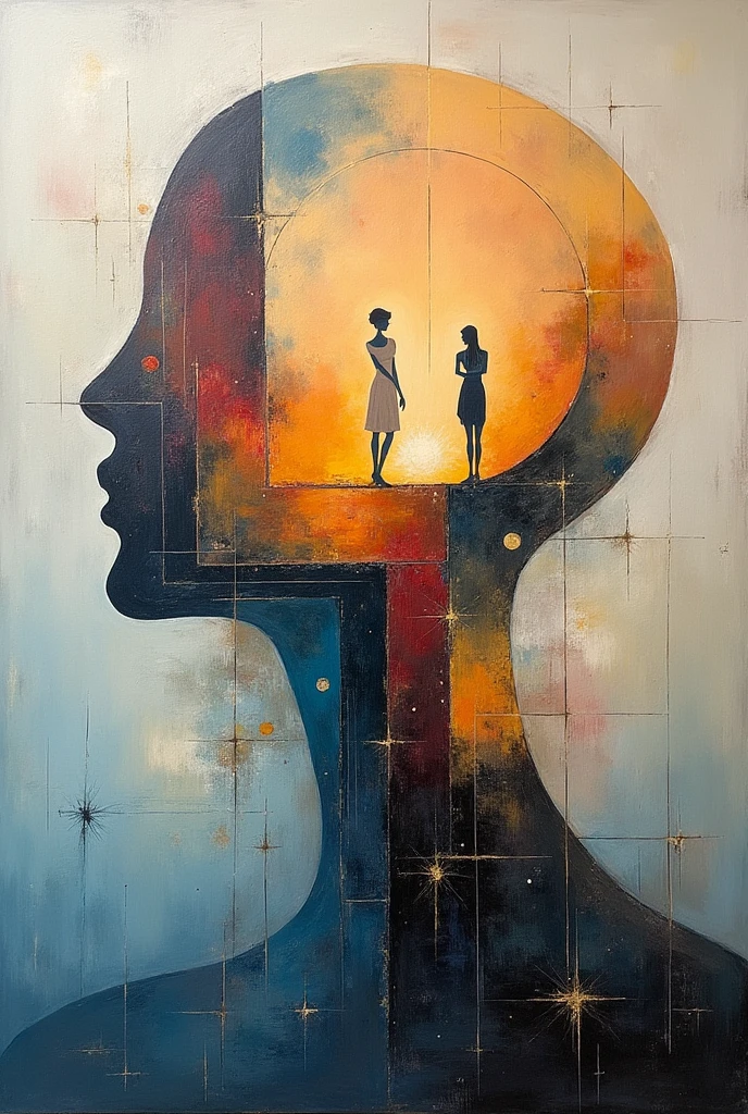Easy representionism Abstract art with meaning