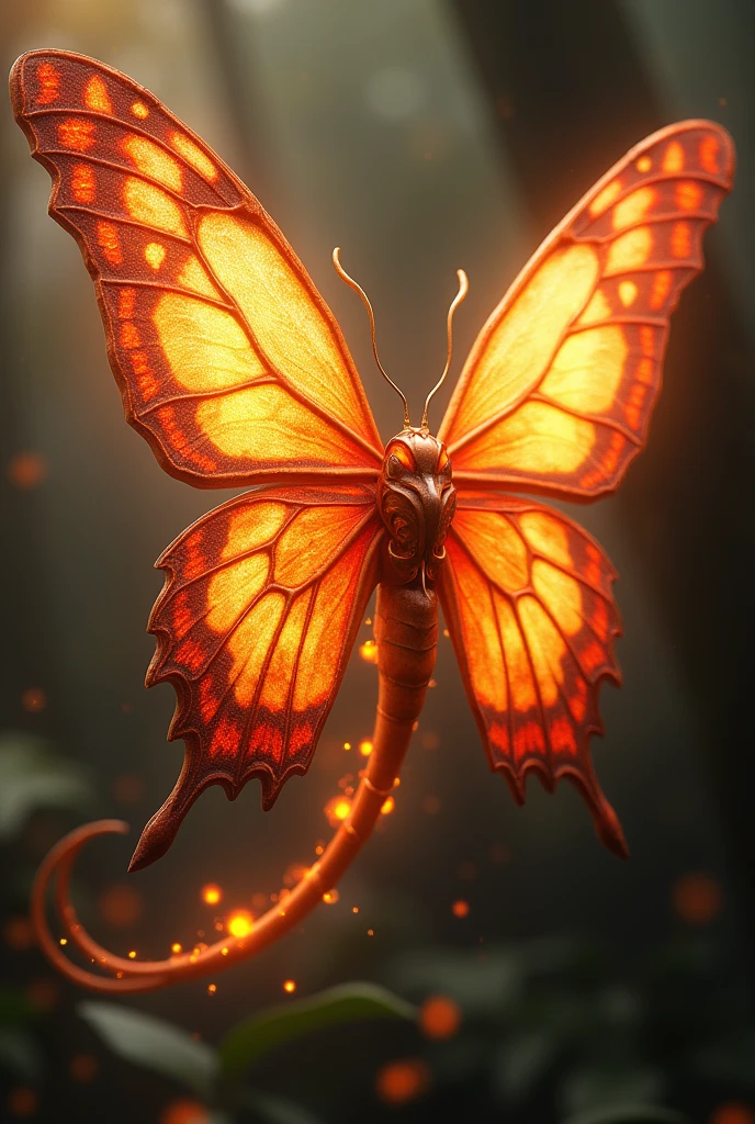 butterfly with wings of fire 