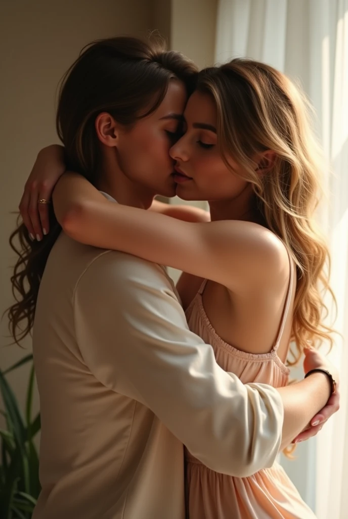 Martyna Lukasik is hugging me