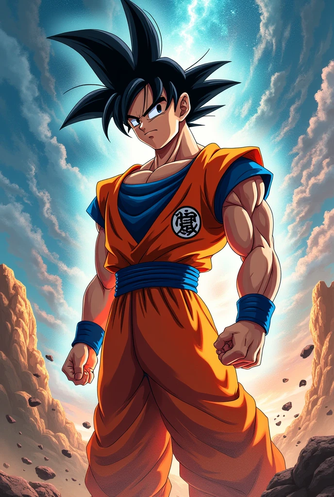 Could you create me a goku in paint?