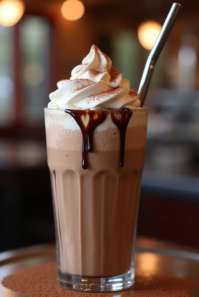 Chocolate milkshake
