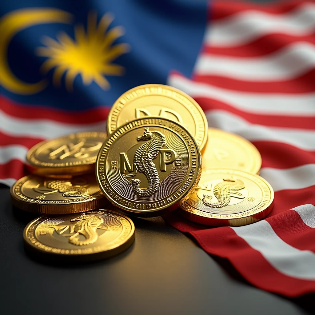 Coins will be made with the letters MJP in the center.. Seahorse design in the center. Money, high quality, A luxurious image. The outside features the flags of JAPAN and Malaysia
Transparent watermark on background