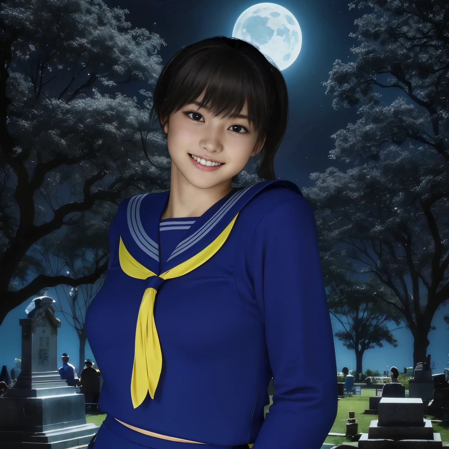 (Highest quality, masterpiece), (Beautiful Japanese Girl), (freckles:0.6), ponytail, smile, garden, Track and field athlete