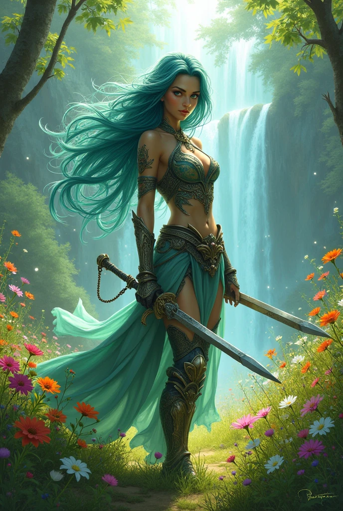 Cibrg bloom warrior girl