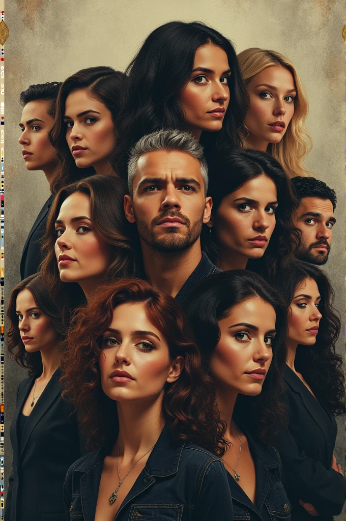 I want a poster in topic of "reality shows are not real"