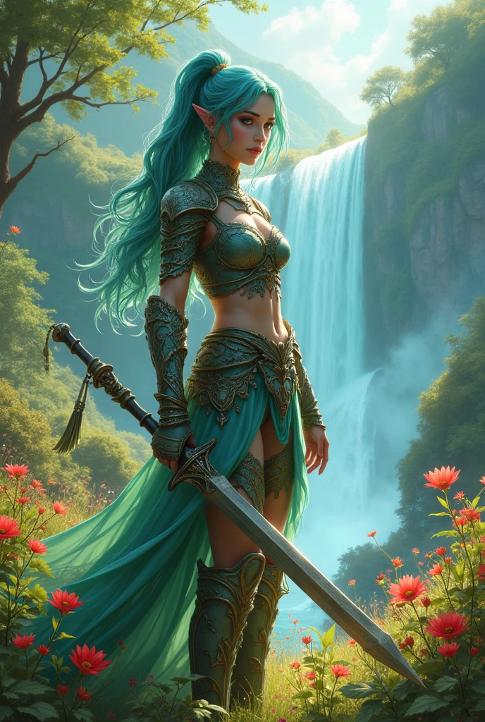 Cibrg bloom warrior girl