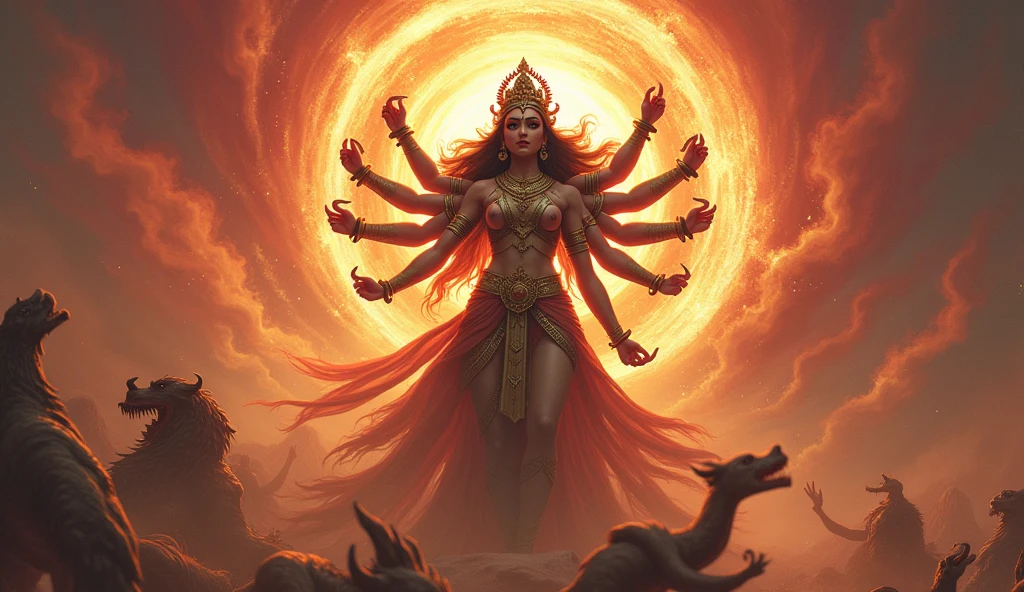  Goddess Durga, the destroyer of suffering