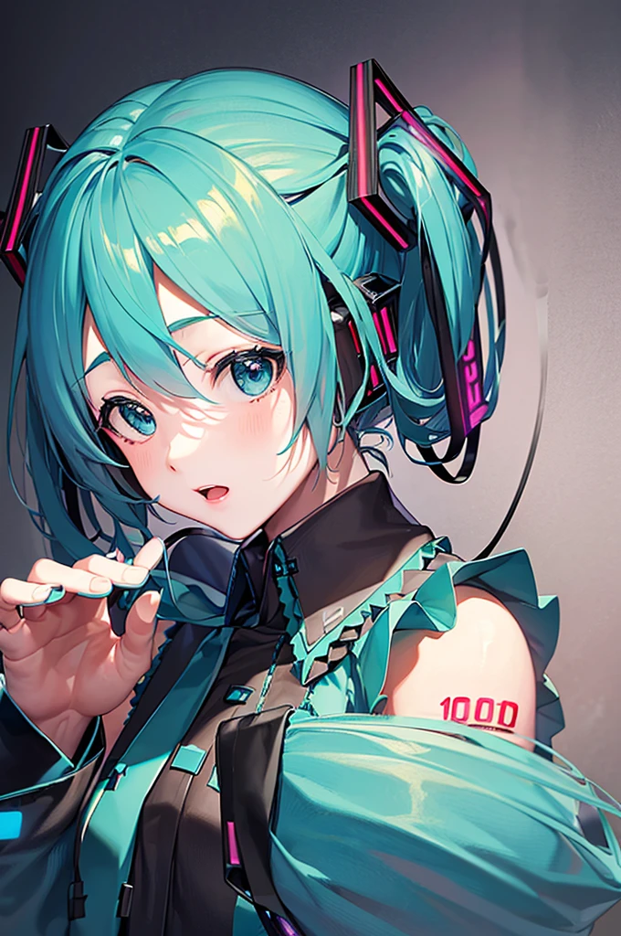 (((masterpiece, Hatsune Miku, vocaloid, Very detailed