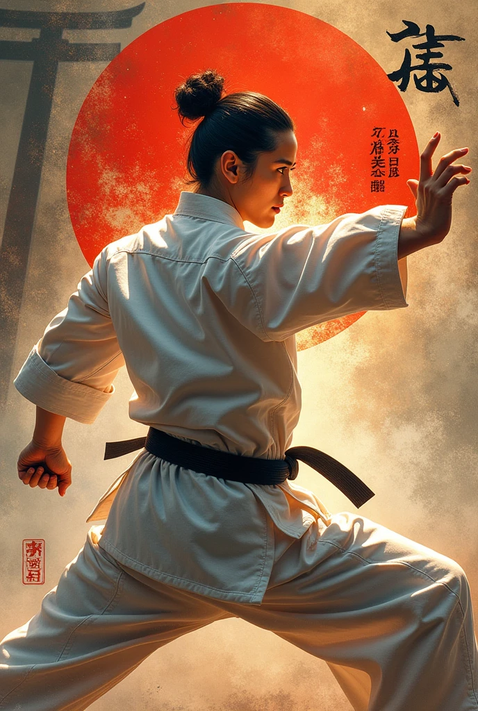 English language and Karate 